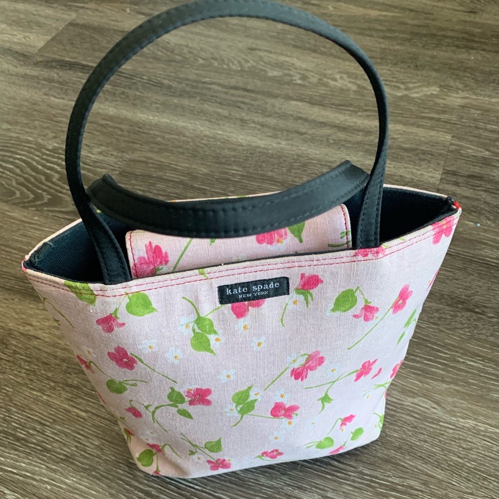 Vintage Kate Spade Floral mini tote!